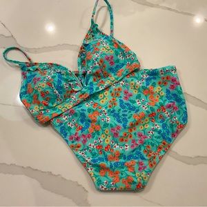 JCREW Women’s 2 piece bathing suit-NWT